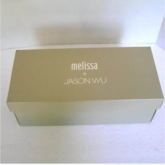 Melissa + Jason Wu HAILEY NAVY BLUE Sandal 7 - Picture 3 of 5